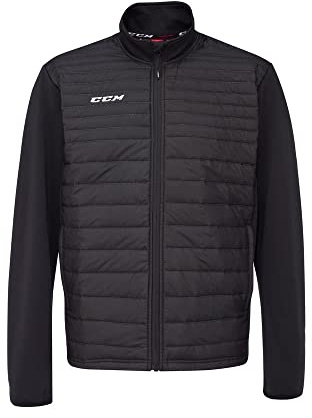 CCM TEAM Steppjacke, Farbe: Schwarz, Größe: M, Einheitsgröße