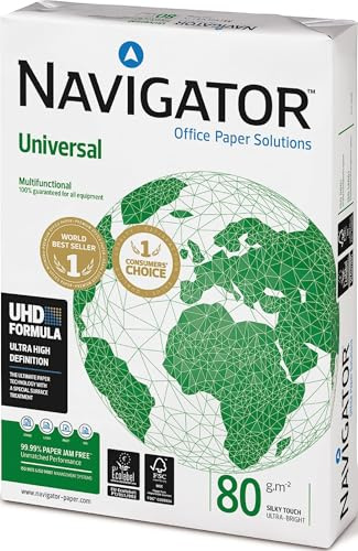 Navigator Universal - A4 Printer Paper - Multi-Purpose Printer Paper - White - 80gsm - 400 Sheets