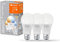 LEDVANCE Smarte LED-Lampe mit WiFi Technologie, Sockel E27, Dimmbar, Lichtfarbe änderbar (2700-6500K), ersetzt Glühlampen mit 75 W, SMART+ WiFi Classic Tunable White, 3er-Pack