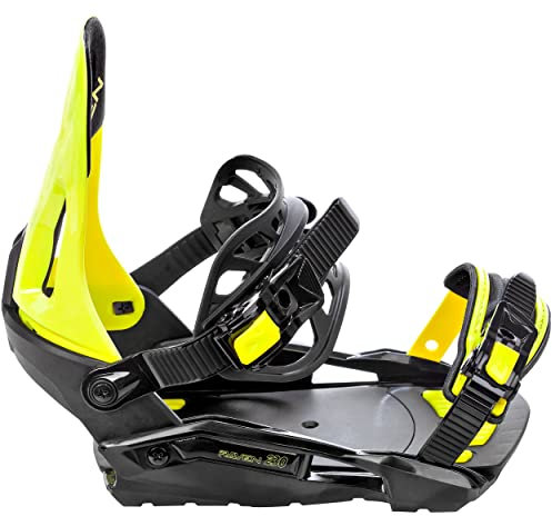 RAVEN Snowboard Bindung s230 (Lime, M/L (40-47))