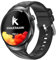 Knauermann PRO 4 EKG-Gesundheitsuhr mit Telefonfunktion – Smartwatch in Schwarz – Puls, Blutdruck, Blutsauerstoff, HRV, Schlafanalyse – Für Damen und Herren – Silikonarmband Schwarz