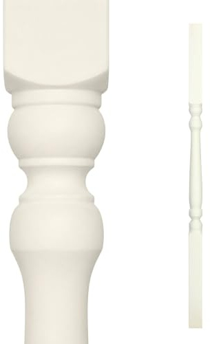 Colonial Stair Spindle 41mm White Primed Hardwood 1100mm Single Stair Baluster