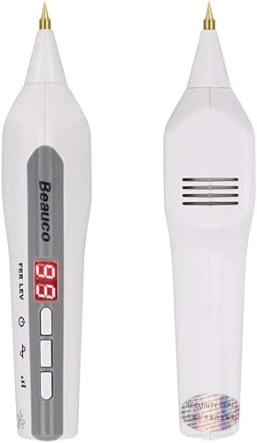 SPUZZO Levantamiento de párpados Fibroblasto Arrugas Punto Tatuaje Eliminación de Lunares Plasma Pen plasmapen for Face Skin Lift con 9 Modos Pantalla LCD USB Recargable