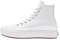 CONVERSE Femme Chuck Taylor All Star Move Platform FOUNDATIONAL Leather Sneaker, 37 EU