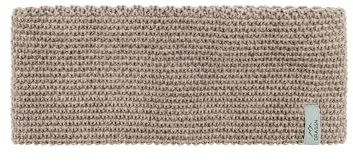 DRASSN Stirnband Damen - Waldkirch - 55% Merino, nachhaltig durch 45% recycelte PET-Flaschen, weiches Stirnband Winter (Beige)
