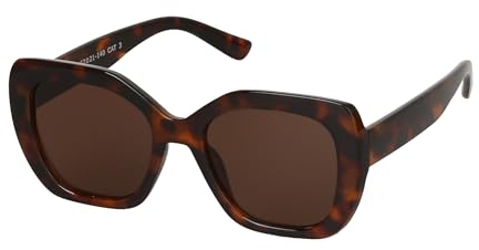 JOOX Grandes Polarizadas Gafas de sol Ojo de Gato para Mujer, Moda Cuadradas Gafas UV400 Protección, Retro Estilo Sombras para Viajar Playa