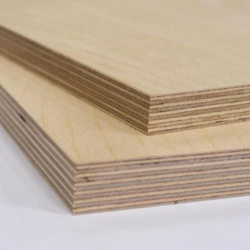 Md Carpentry Hardwood Plywood Sheets, 8' x 4', 15mm, Commercial Grade