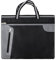 Sacoche Porte Document Sac à Main Portfolio Dossier Sac de Document Multifonction Classeur Portable A4 Sac Rangement Fichier Dossier Sac Zippé Pochette Bureau Commercial Sac d'Affaires