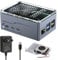 Miuzei Carcasa para Raspberry Pi 5 Support SSD PCIe M.2 NVMe Hat Key-M Shield Top X1001/X1000/X1003 Metal Case for Raspberry Pi 5 4GB/8GB con Official Active Cooler 5,1V 5A Fuente de alimentación 27W