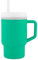 Infantino My 1st Tumbler – Süßer Minibecher mit Auslaufsicherem Strohhalm und Kleinkindfreundlichem Griff, Fördert das Trinken, Leicht zu Reinigen, 255 ml, Alpine