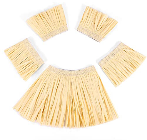 Giuneuow Kit de Pajitas de EspantapáJaros, Accesorios de Disfraz de EspantapáJaros de Papel, Lazos para Cuello, y Tobillos para DecoracióN de Accesorios de Fiesta