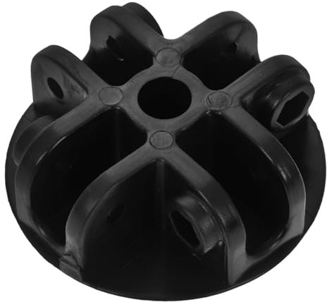 POPETPOP Accesorios De La Tienda Conectores De Repuesto para Tienda De Campaña Conector De Techo De Cenador De 4 Vías Soporte De Pabellón Soporte De Dosel El Plastico Black
