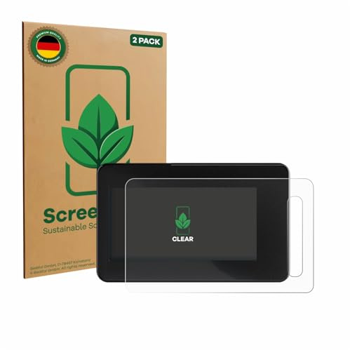 ScreenLeaf Schutzfolie für Shimano Steps SC-EN600 | 2 Stück Transparenter Displayschutz Made in Germany Klare Displayschutz-Folie Kratzfest