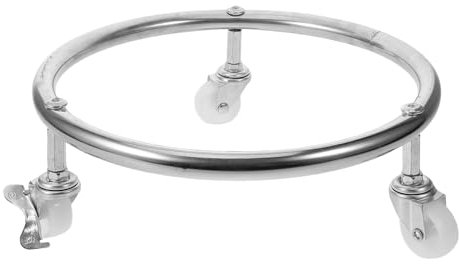 OKUMEYR Soporte para Tanque de con Base Rodante Soporte para Cilindro de Gas para Almacenamiento Seguro