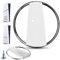 Asfrode PS5 Support vertical, support vertical PS5 Slim pour PS5 Slim Jeux vidéo PS5 Console Disc Digital Edition Accessoires Support CD-ROM Support vertical PS5 Modèles réguliers (blanc)