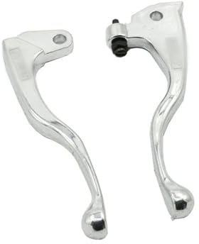 HFGDRH Universal Bremshebel für Motorrad, Motorrad Aluminium Griff Bremshebel Passend für Yamaha TT225 XT225 XT250 TT350 XT350 TT600 XT600 TTR250 TT XT TTR 225 250 350 600
