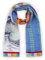 CODELLO Damen Schal aus softem Viskose-Mix mit „LA DOLCE VITA“-Print