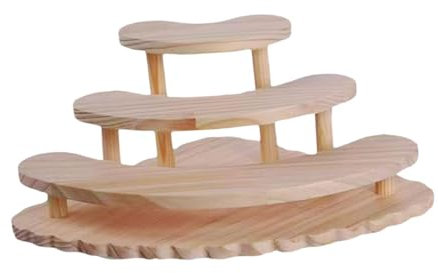 TTETTZ Holzsteiger Display Regal Organisator Sammler