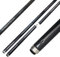 Robertson Carbon Break & Jump Queue HiPower, Profi Anstoß Cue 2-TLG. sowie Break/Jump 3-TLG. aus Carbon, max. Power & Präzision, 13‘ Break-Tip, Quick Joint Gewinde (Break/Jump, 3-TLG., 13 mm)