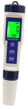 LAPYAPPE Digitaler Meerwasserqualitätstester für Aquarien mit Backlight