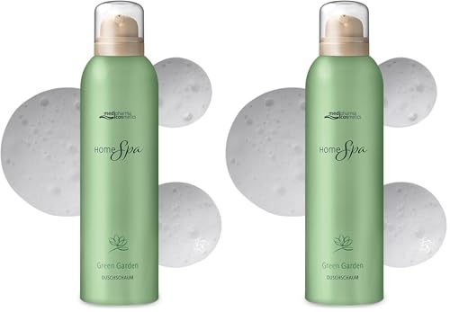 Home Spa Green Garden 200 ml Duschschaum (Packung mit 2)