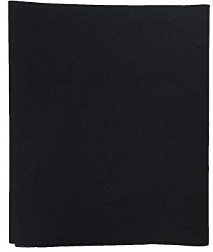 1 Flicken aus Stoff zum Aufbügeln, zur Reparatur von Hosen, 30 x 9 cm (1 SCHWARZ)