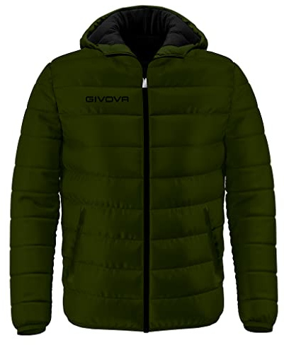 Givova, weste holland, grün militare/schwarz, 2XL