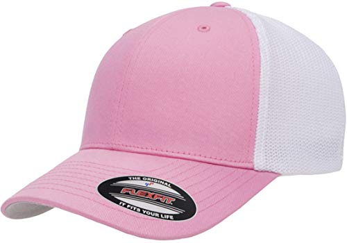 Flexfit Trucker - Cappellino a Rete - Rosa - Taglia Unica