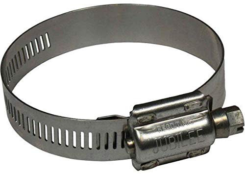 Jubilee Véritable collier de serrage SS316 en acier inoxydable de qualité marine - Diamètre de 40 à 60 mm (1 pièce)