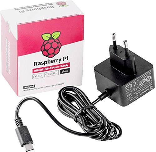 Raspberry Pi NETZTEIL PI 4 SCHWARZ