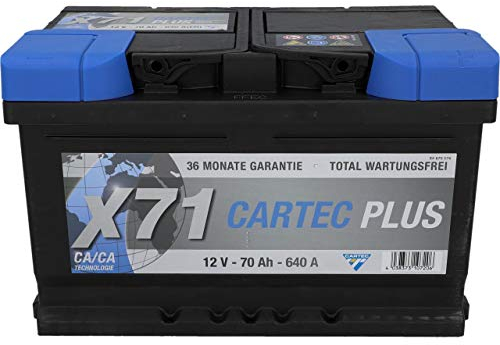 CARTEC Plus Starterbatterie Parent (70 Ah / 640 A)