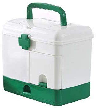 Cabilock Cassetta di Pronto Soccorso Famiglia di Farmaci della Medicina Scatola di Immagazzinaggio Armadio A Prova di Bambino da Vista Bottiglia Organizzatore Contenitore di Scatola di