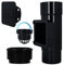 BRYZA® Fallrohrfilter Ø DN 110 mm Reinigungsrohr mit Sieb + Kurze Reduzierstück Ø DN 110 mm/90 mm Schwarz Set | Regenrohfilter Mit Laubfang Für Dachrinnen Fallrohr + Übergang Adapter Reduktion