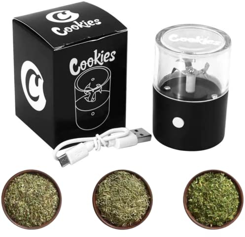 Upgrade Elektrische Kräutermühle Pollen Gewürz Tragbare Elektrische Kräutermühle Trockene Gewürze Tabacco Grinder
