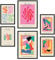 Nacnic Set von 6 Poster Matisse. Sammlung von Platten mit ästhetischer Collage für Innendekoration. Größen A3 und A4. Rahmenlos