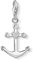 THOMAS SABO Damen Charm-Anhänger Anker Silber 925 Sterlingsilber 1731-051-14