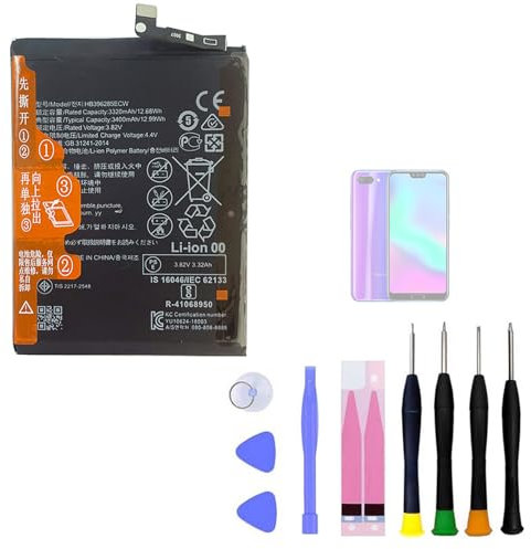 Aousavo HB396285ECW Batterie de Rechange Compatible avec Huawei Honor 10 / Huawei P20 avec kit de Rechange