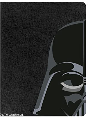 Schutzhülle für Apple iPad Pro 10,2-7,8,9 Gen, offizielles Star Wars Darth Vader. [Tablet-Hülle] [Fallschutz] 360 Grad drehbar [Standfunktion].