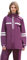 GARCAN Regenausrüstung für Männer und Frauen Wasserdicht Leicht Regenanzüge Sets Winddichte Kapuze Regenbekleidung Arbeitskleidung Regenjacke und Regenhose für Outdoor-Aktivitäten,Lila,M