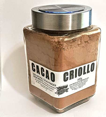 Kakaopulver LaProve 100% aus Mexiko Criollo Beige Velvet im Glas 400g