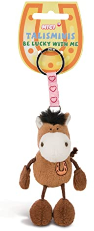 NICI Schlüsselanhänger Talisminis Pferd braun 7cm