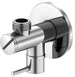 Steinberg Serie 100 Eckventil, G1/2, mit 3/8-Anschluss für Flexschlauch, 1001640, Farbe: Rose Gold