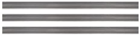 Tersa Hobelmesser | 260 mm | HSS 6% M2 | 3 Stück | für Hartholz und Weichholz gut geeignet | Systemhobelmesser passend für Tersa-Spannsysteme
