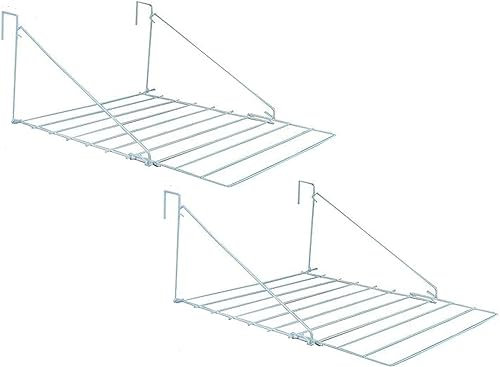 WILSONS DIRECT - 7M Folding Over Door Clothes Dryer Utility Airer Caravan Motor Home Metal Laundry Drying Rack Door Window Balcony Towel Holder (2)