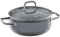 WMF Fusiontec Essential Kochtopf groß, 20 cm, Glasdeckel, Bratentopf Induktion, 2,4l, High-Tech Keramik, kratzfest, unbeschichtet, grau, Made in Germany
