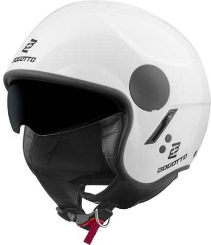 Bogotto H595 SPN Jethelm, weiß, M