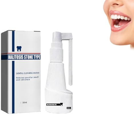 Spray buccal blanchissant pour les dents jaunissantes - Spray dentaire à dissolution sans tartre - Dentifrice anti-tartre - Spray de nettoyage des dents - Élimine les taches jaunes