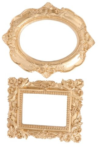 ABOOFAN 2pcs Nail Art Display Stand Metal Nail Art Photo Frame Wall Holder Frame