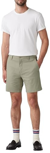 Levi's XX Chino Taper Shorts II, Pantaloncini Uomo, Tidal Foam Cotton Linen, 32W