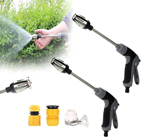 Turbolavatrice - Idropulitrice potente for ogni tubo da giardino, turbolavatrice portatile for tubo da giardino, idropulitrice My Garden Friend, idropulitrice(Color:2 PCS)